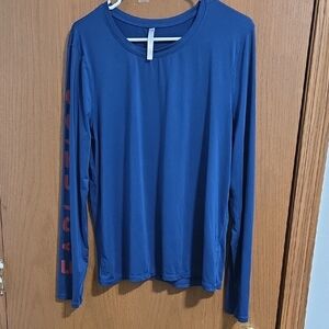Fabletics Royal Blue Crew Neck Top
